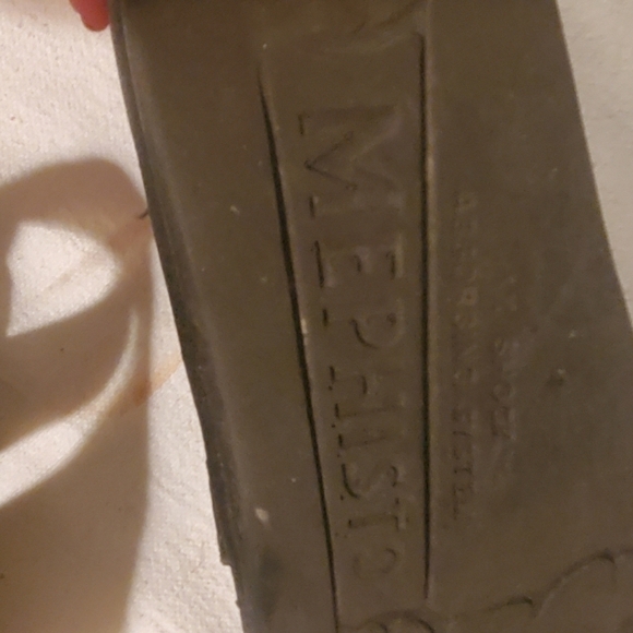 Mephisto Sam Fisherman Black Leather Closed Toe Sz. 10 Euro 44 Sandal - Picture 10 of 12